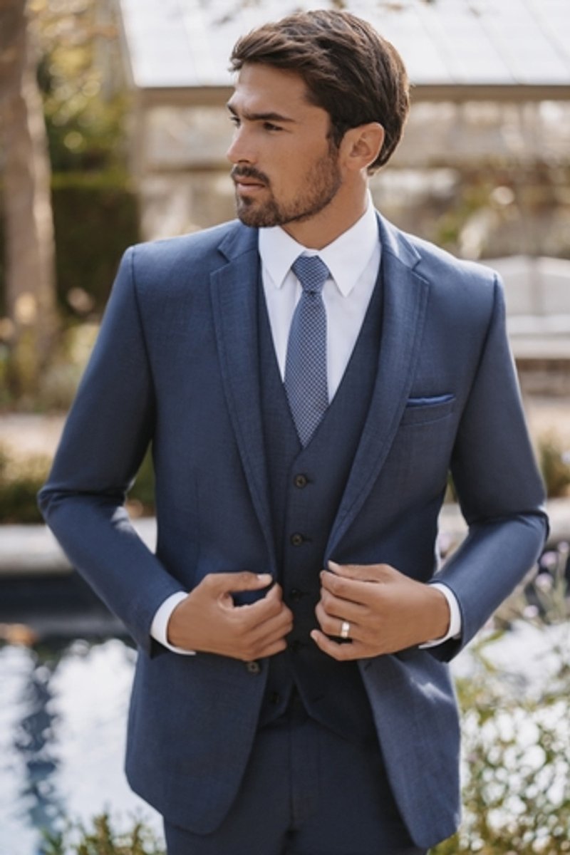 Denim Blue — 3 Piezas Premium